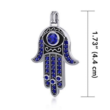 Hamsa Silver Pendant TPD1516 - Jewelry